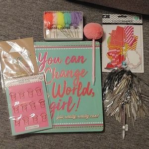 Notebook and supplies - 3 Happy Hooligans by JLB